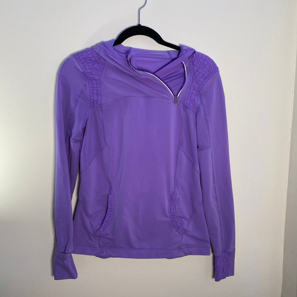 Lululemon Purple Alpine Running Quarter Zip Size 6